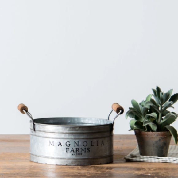 Magnolia Home Farms Galvanized Bucket - Picture 2 of 6